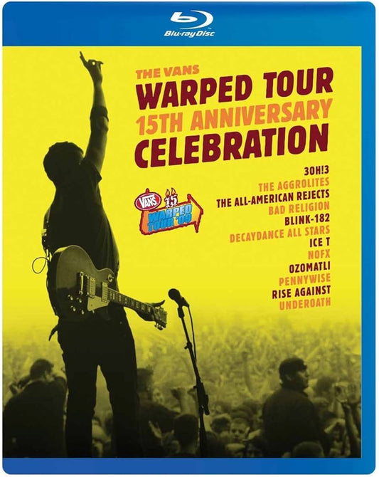 15th Anniversary Celebration: Vans 15 Warped Tour '09 - Blu-ray - 2010 - Vans Warped Tour ‎– 66114070