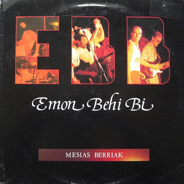 Emon Behi Bi – Mesias Berriak - LP - 1990 - Buga Records – BU-001-LP - Vinilo Muy Buen Estado / Portada Estado Aceptable (VG+ / VG)