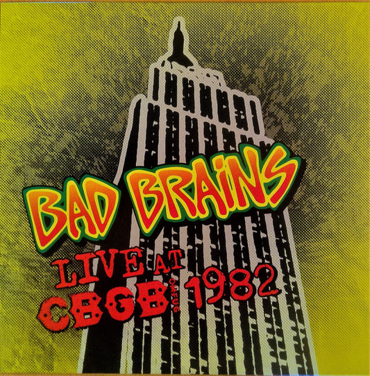 Bad Brains – Live At CBGB 1982 - LP - 2010 - MVD Audio – MVD4994LP