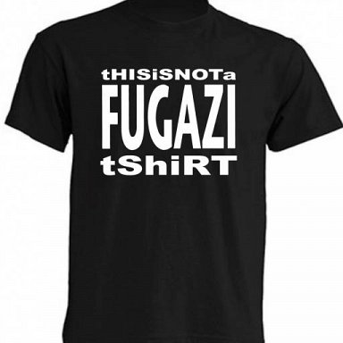 Fugazi - Camiseta / T-Shirt / Tallas – Sizes: S/M/L/XL/XXL