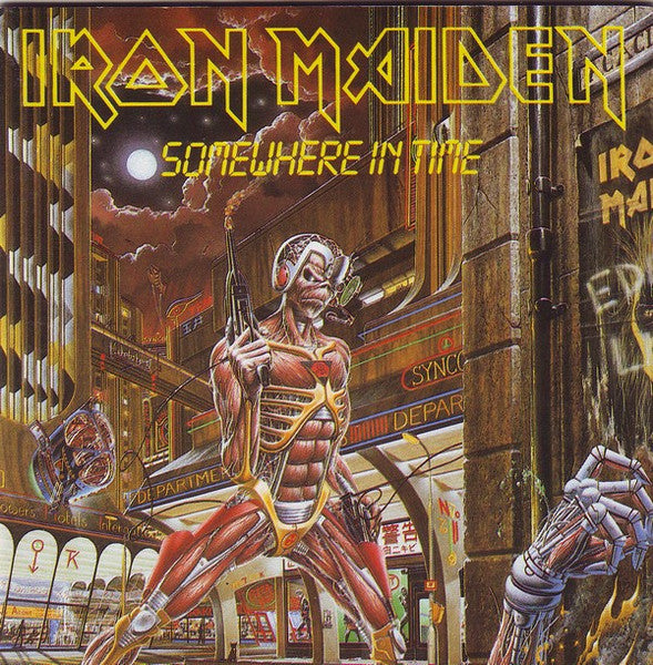 Iron Maiden – Somewhere In Time - CD - Como Nuevo / Like New (M-/M-)