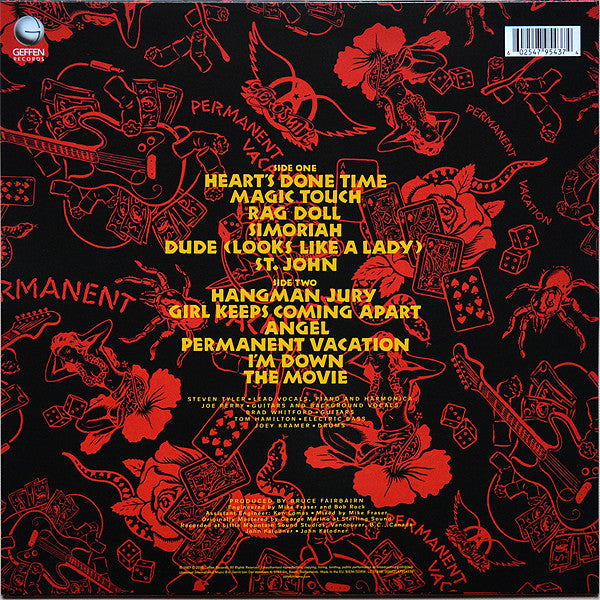 Aerosmith - Permanent Vacation - LP