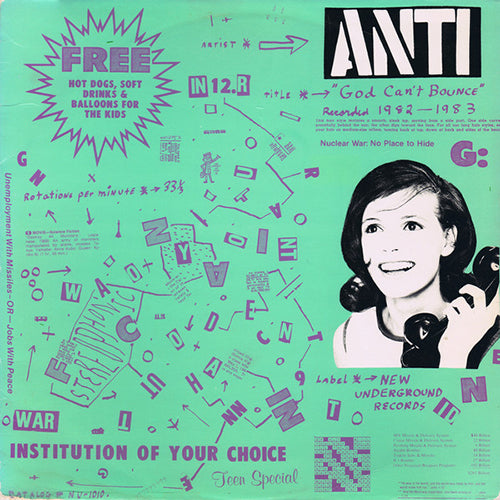 Anti - God Can’t Bounce - LP