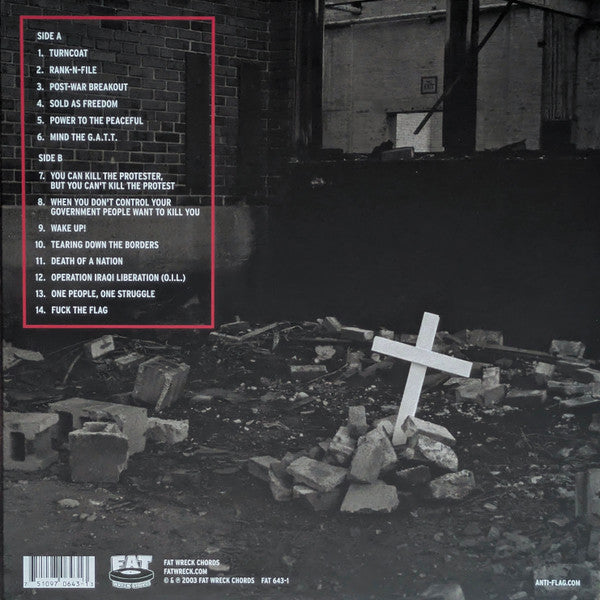 Anti-Flag - The Terror State (LP, Album, RE, RP)