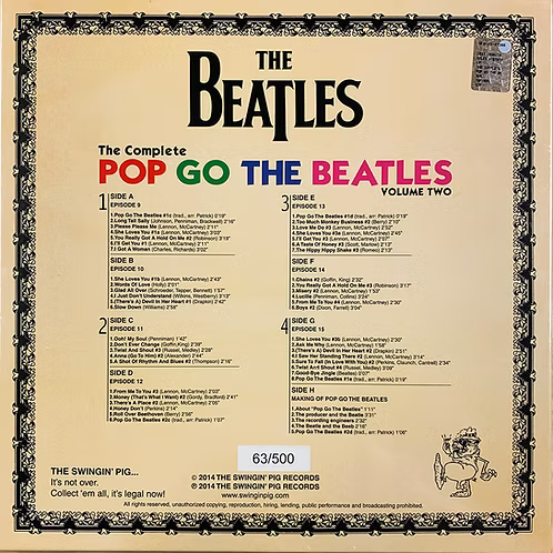 BEATLES LP Let’s Have A Party (White Coloured Vinyl)
