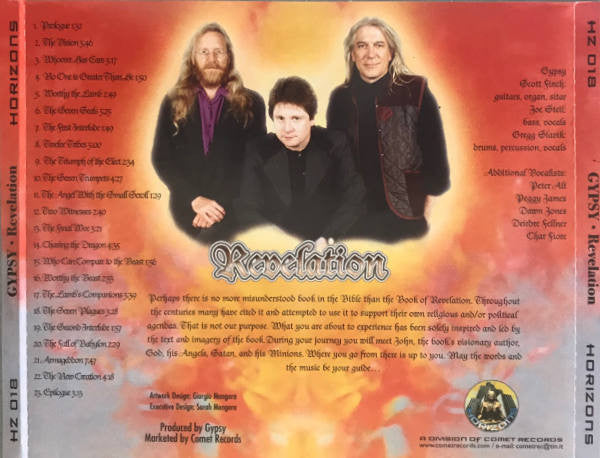 Gypsy – Revelation - CD - 2003 - Horizons – HZ 018 - NUEVO / PRECINTADO - NEW / SEALED.