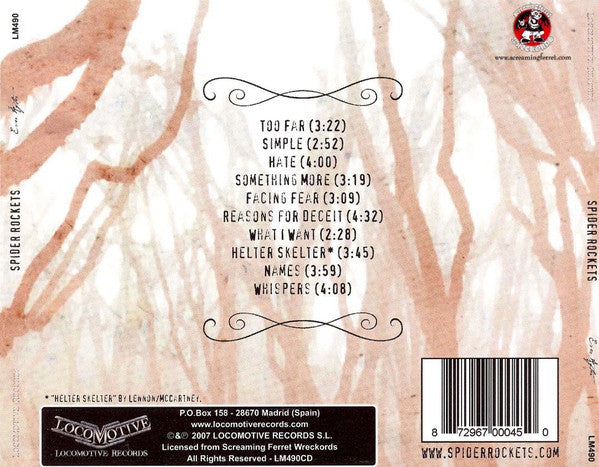 Spider Rockets – Ever After - CD -2007 - Locomotive Records – LM490