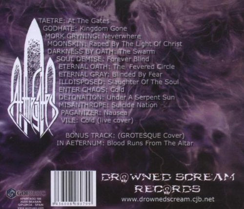 Various – Slaughterous Souls - A Tribute To At The Gates - CD - 2004 - Drowned Scream Records – GOI Music – GOI 2004 28 - NUEVO / PRECINTADO - NEW / SEALED.