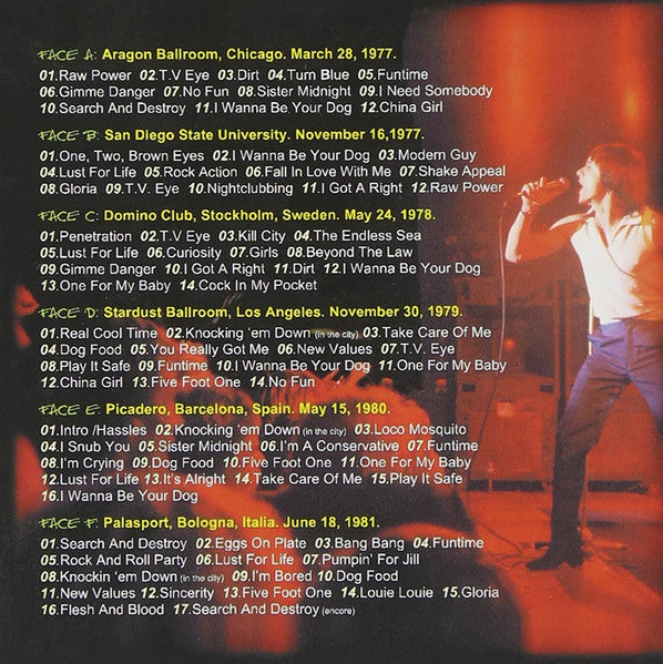 Iggy Pop - Where The Faces Shine - Volume 1 (6xCD, RM + Box)