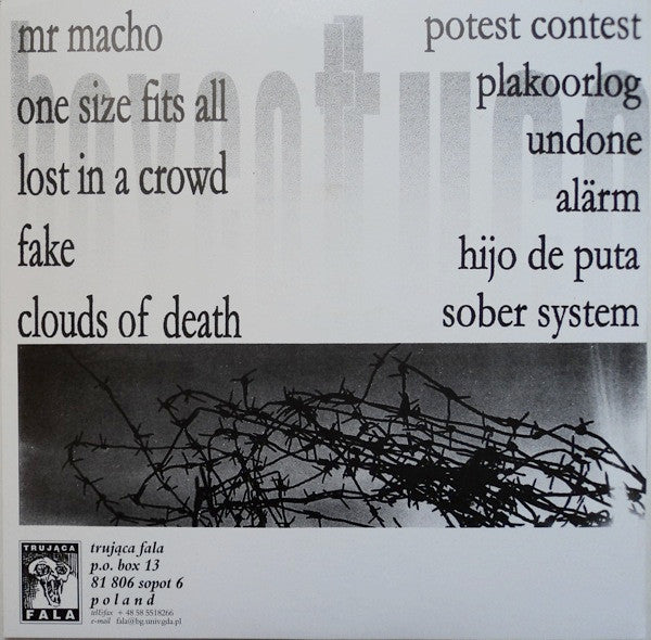 Boycot / Tuco Ramirez – Boycot / Tuco Ramirez - 7" - 1999 - Trująca Fala – TF 034 - Vinilo Como Nuevo / Portada Como Nueva (M-/M-)