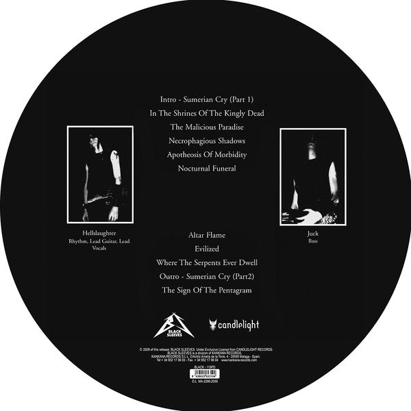 Tiamat – Sumerian Cry - LP - Picture Disc - 180 gr. - 2009 - Black Sleeves – BLACK - 119PD