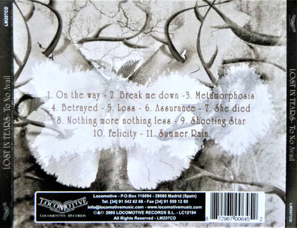 Lost In Tears – To No Avail - CD - 2005 - Locomotive Music – LM207CD
