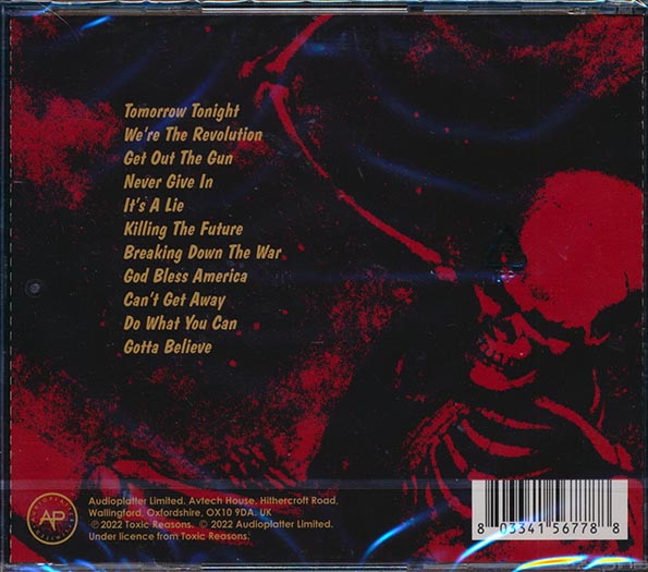 Toxic Reasons – Bullets For You - CD