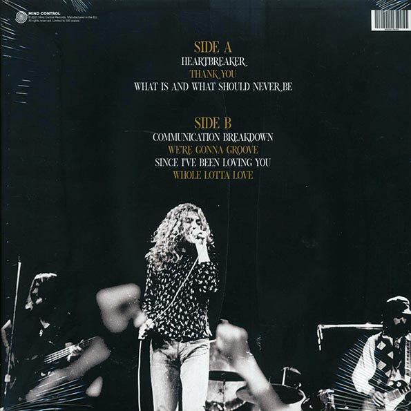 Led Zeppelin – Last Train To Vancouver - Live at the Pacific Coliseum 21 March 1970 - FM Broadcast - LP