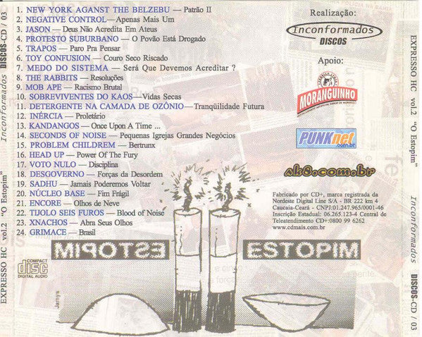 Expresso HC Vol. 2 - O Estopim - CD - Nuevo sin usar pero no precintado / New unplayed but not sealed.