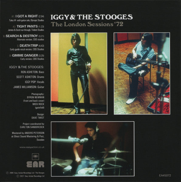 Iggy & The Stooges - The London Sessions '72 (2x7", Ltd)