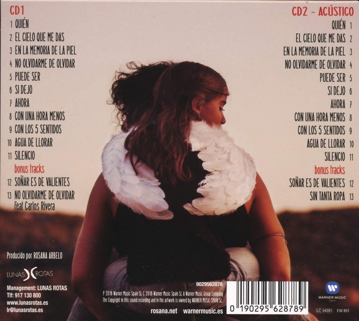 Rosana – En La Memoria De La Piel - 2xCD