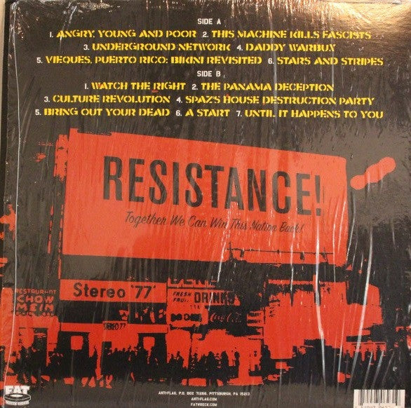 Anti-Flag - Underground Network (LP, RP)