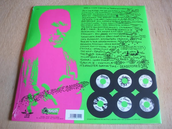 Various – Radio Cramps : The Purple Knif Show - 2xLP - 2018 - Munster Records – MR 151 - NUEVO / PRECINTADO - NEW / SEALED.