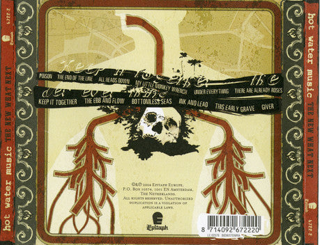 Hot Water Music – The New What Next - CD - Muy Buen Estado / Very Good Condition (VG+ / M-)
