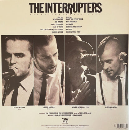 The Interrupters ‎– Fight The Good Fight - LP - 2018 - Hellcat Records ‎– 0533-1