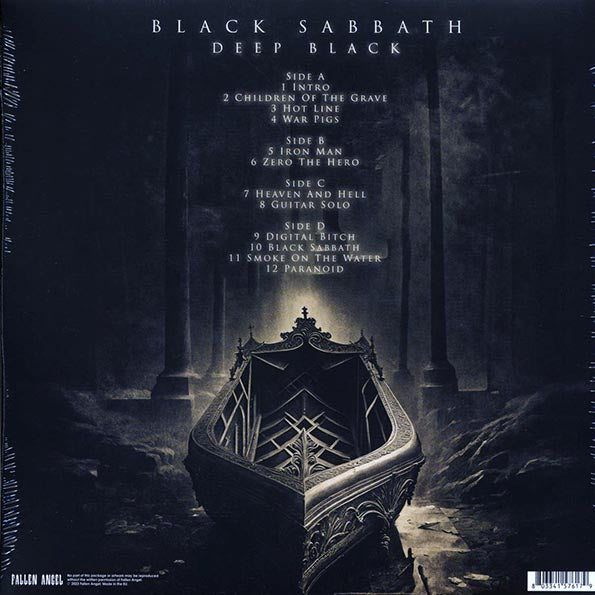 Black Sabbath - Deep Black: Live At Centrum, Worcester, MA, USA, November 4th 1983 - 2xLP - Gatefold Sleeve