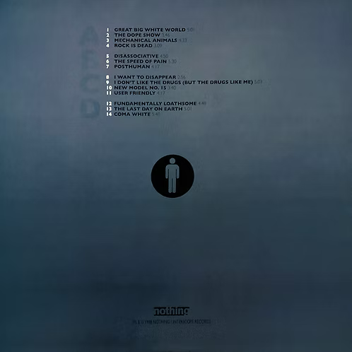 MARILYN MANSON 2xLP Mechanical Animals (Silver Coloured Vinyls) Gatefold Cover