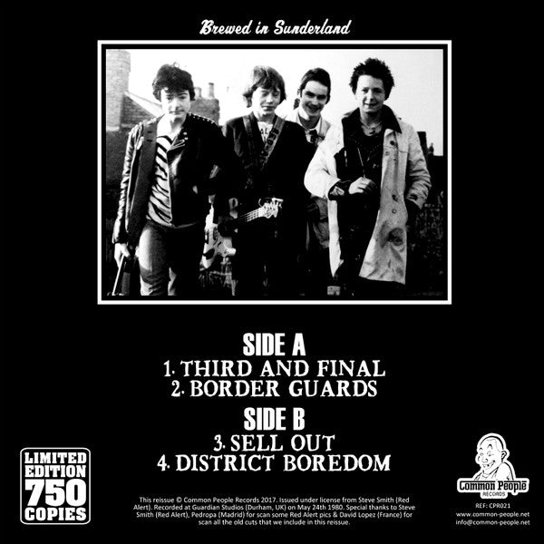 Red Alert - Third And Final E.P. (7", EP, RE)