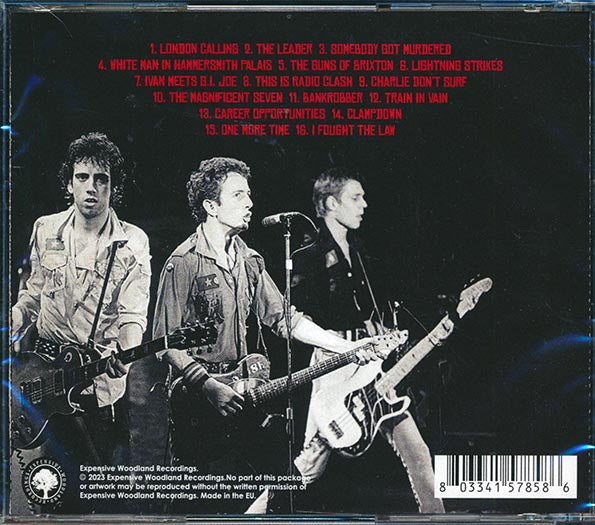 The Clash – Live Amsterdam 1981 - CD