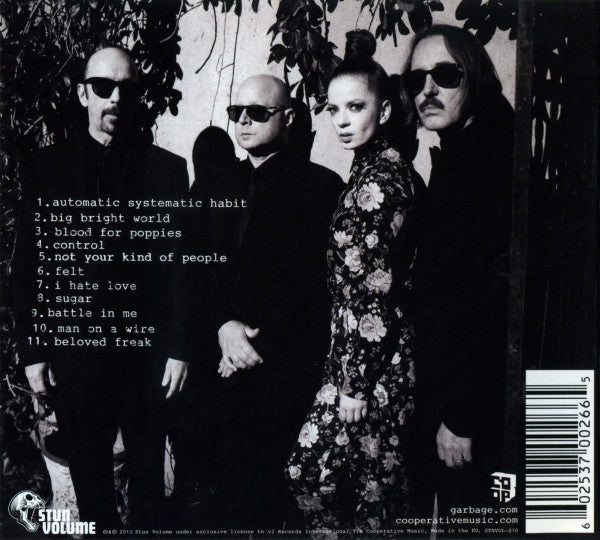 Garbage – Not Your Kind Of People - CD - Digipak - 2012 - Stun Volume – STNVOL-010, Cooperative Music – STNVOL-010