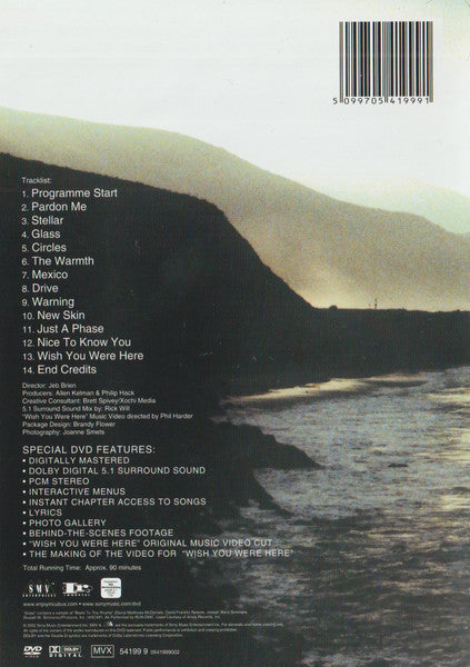 Incubus – The Morning View Sessions - DVD - 2002 - SMV Enterprises – 54199 9 - DVD Muy Buen Estado (VG+) / Portada Nueva (M)