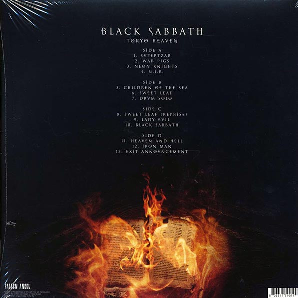 Black Sabbath – Tokyo Heaven - 2xLP - Gatefold Sleeve