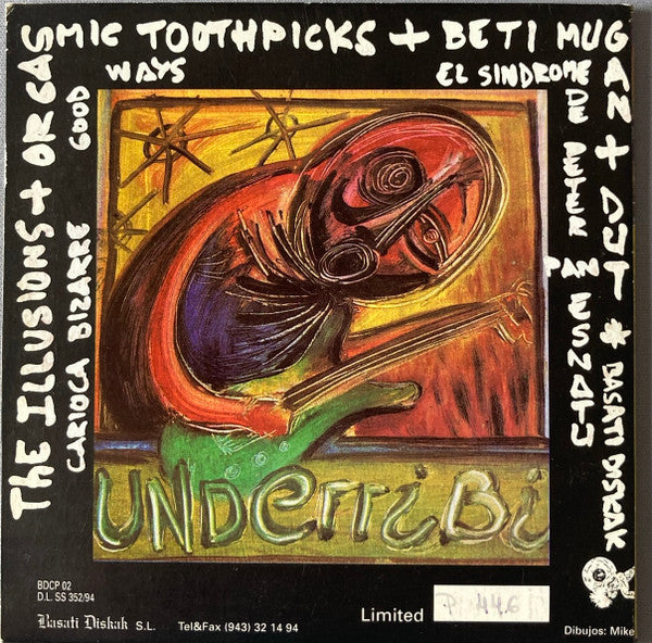 Underribi - The Illusions / Orgasmic Toothpicks / Beti Mugan / Dut - CD - CD Muy Buen Estado / Portada Muy Buen Estado (VG+/VG+)