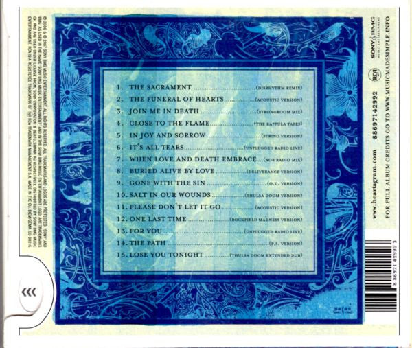 HIM – Uneasy Listening Vol. 1 - CD - Card Slipcase - 2007 - RCA – 88697142992, Sony BMG Music Entertainment – 88697142992 - CD Como Nuevo (M-) / Portada Como Nueva (M-)