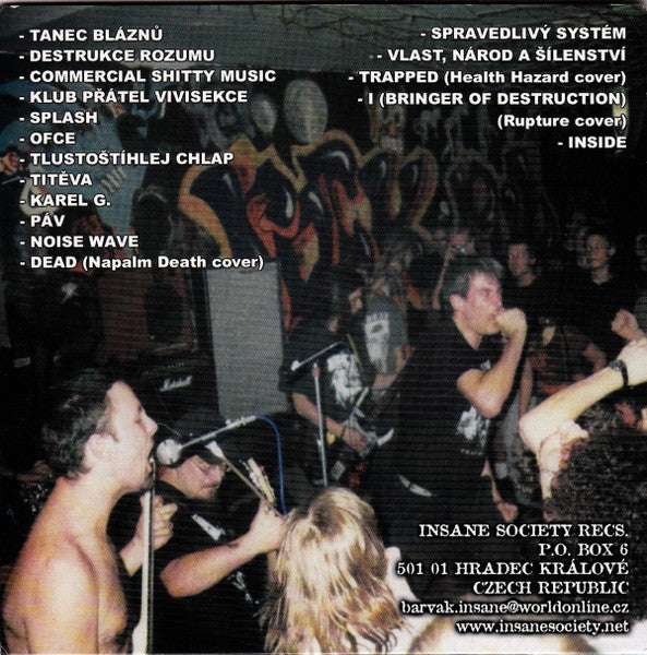 Gride – Happy Birthday Gride! - 7" - 2001 - Insane Society Records – IS 034 - Como Nuevo / Like New (M- / M-)