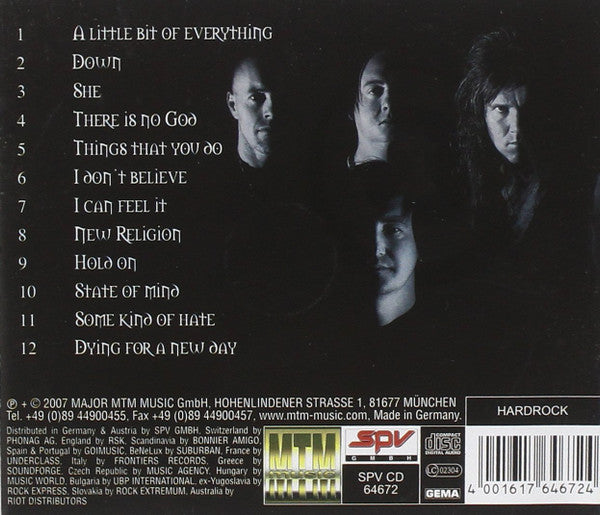 MarysCreek – Some Kind Of Hate - CD - 2007 - MTM Music – 0681-182 - Nuevo sin usar pero no precintado / New unplayed but not sealed.