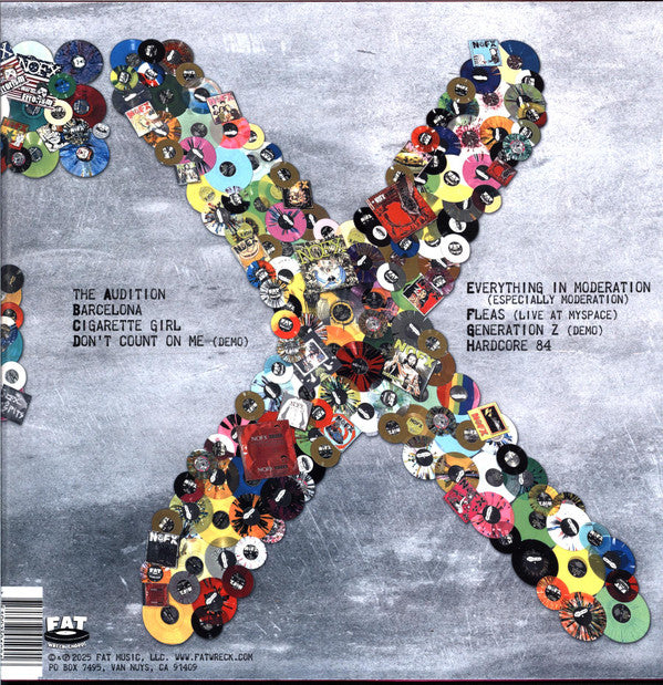 NOFX - A To H (LP, Album, Comp, Transparent)