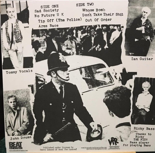 Chaotic Youth – Sad Society E.P. + - LP - 2019 - Vomitopunkrock Records – REF043LP, Beat Generation – BEAT 74