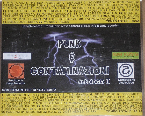 Punk & Contaminazioni (Antologia I) - 2xCD - CDs Como Nuevos / Portada Como Nueva (M-/M-)