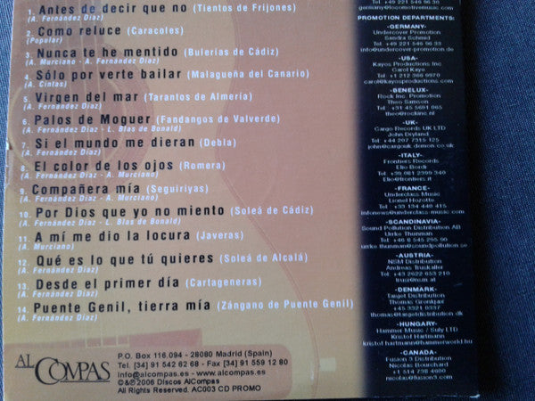 Paco De Lucía And Fosforito – Flamenco Legends: The Best Of Paco De Lucia And Fosforito - CD - 2006 - Al Compas – AC003 CD - NUEVO - PRECINTADO / NEW - SEALED.