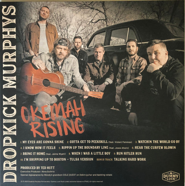 Dropkick Murphys – Okemah Rising - LP - 2023 - Dummy Luck Music – DLM-003LP - NUEVO / PRECINTADO - NEW / SEALED.