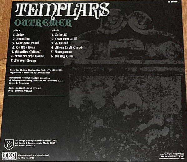 Templars - Outremer (LP, Album, Ltd, RE)