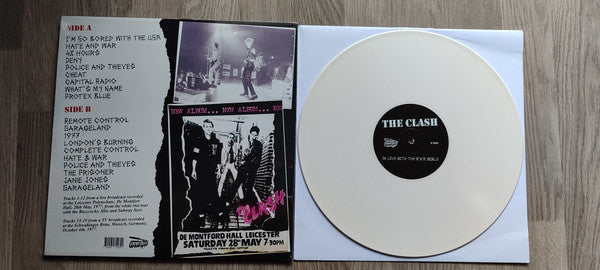 The Clash - In Love With The R’N’R World (LP, Unofficial, Blanco / White)