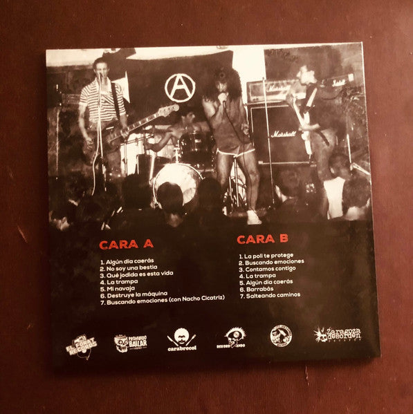 Quemando Ruedas - 1986 - 1988 (LP, Comp)