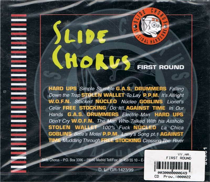 Various – First Round - CD - 1999 - Slide Chorus – SCM01 - NUEVO / PRECINTADO - NEW / SEALED.