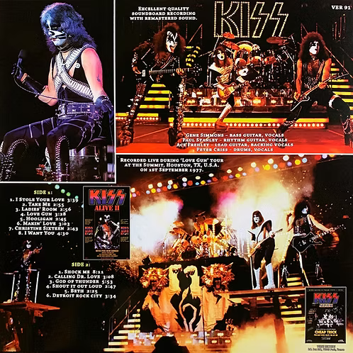 KISS LP Alive! In Houston September 1977
