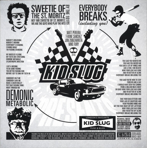 Nuevo Catecismo Catolico Vs Kid Slug – Nuevo Catecismo Catolico Vs. Kid Slug - 7" - 2011 - Bi Batean Diskak – BBD-007 - Como Nuevo / Like New (M- / M-)