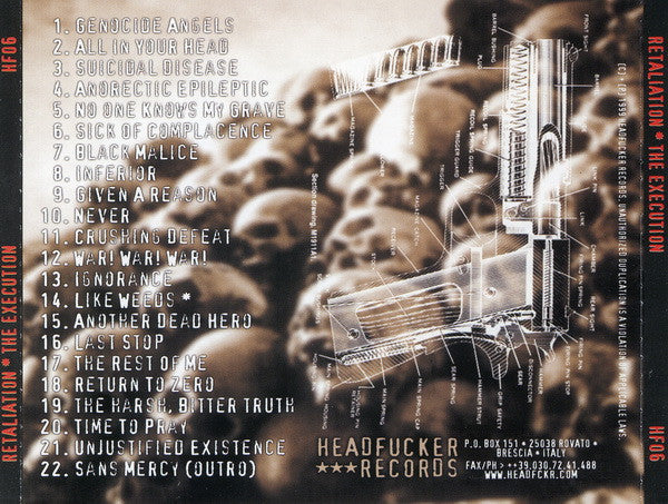 Retaliation – The Execution - CD - Muy Buen Estado / Very Good Condition (VG+ / M-)