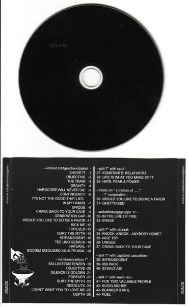 Stack – Konkret Lichtgeschwindigkeit - CD - 2001 - Six Weeks – SW-46 - Muy Buen Estado / Very Good Condition (VG+ / VG+)