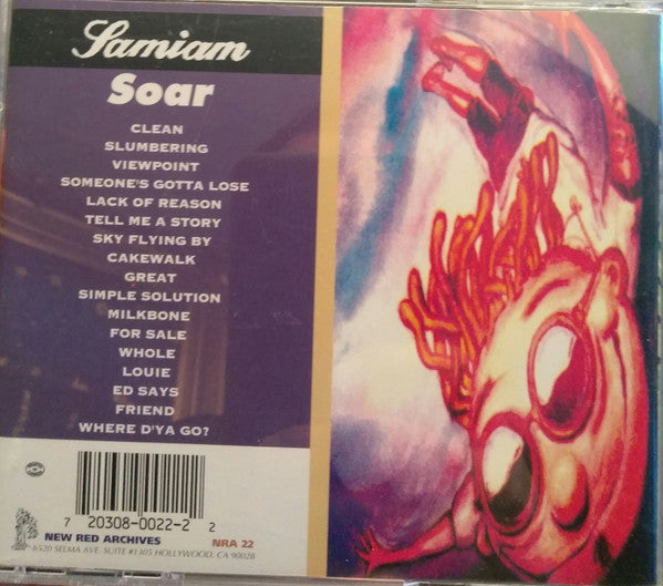 Samiam – Soar - CD - 1991 - New Red Archives – NRA 22 - Como Nuevo / Like New (M- / M-)